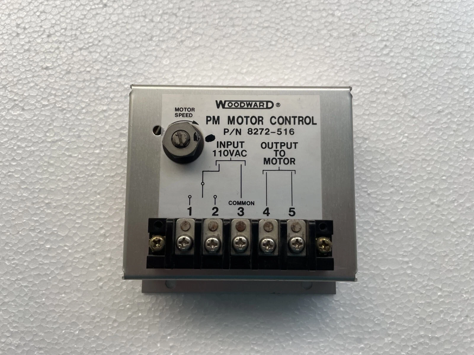 Woodward 8272 - 516 / 8272-516 PM Control Motor - 110 VAC